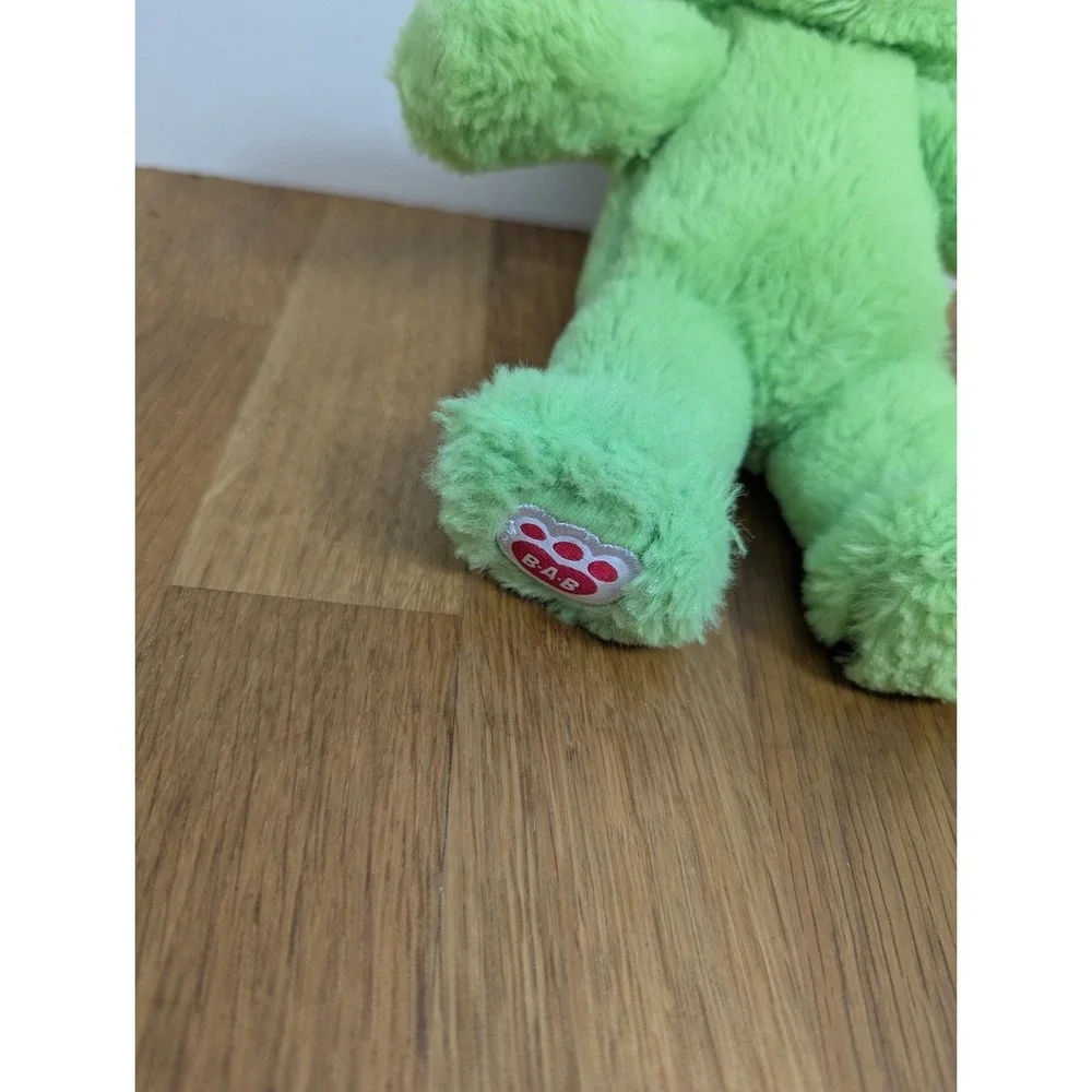 Build-A-Bear Frog Plush Stuffed Animal Green Friendly Froggie Buddies Small fry